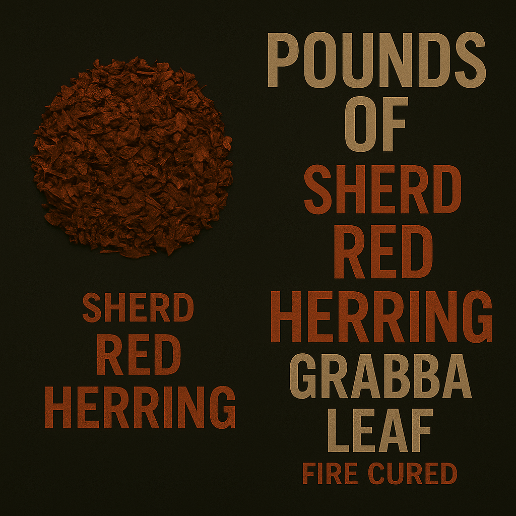 Bulk Shredded Grabba Leaf — Sherd Premium Varieties (¼ LB – 10 LB Wholesale)