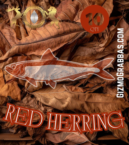 🎺🔥 Gizmo Grabbas Red Herring Trumpet Cuts - Premium Red Shade Leaf Wrappers | Locally Crafted 📍