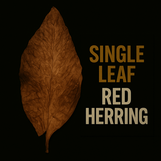 Red Herring Grabba Leaf – Cool‑Burning Air‑Cured