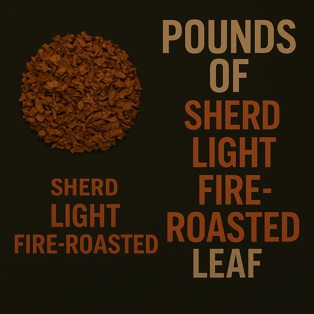 Bulk Shredded Grabba Leaf — Sherd Premium Varieties (¼ LB – 10 LB Wholesale)